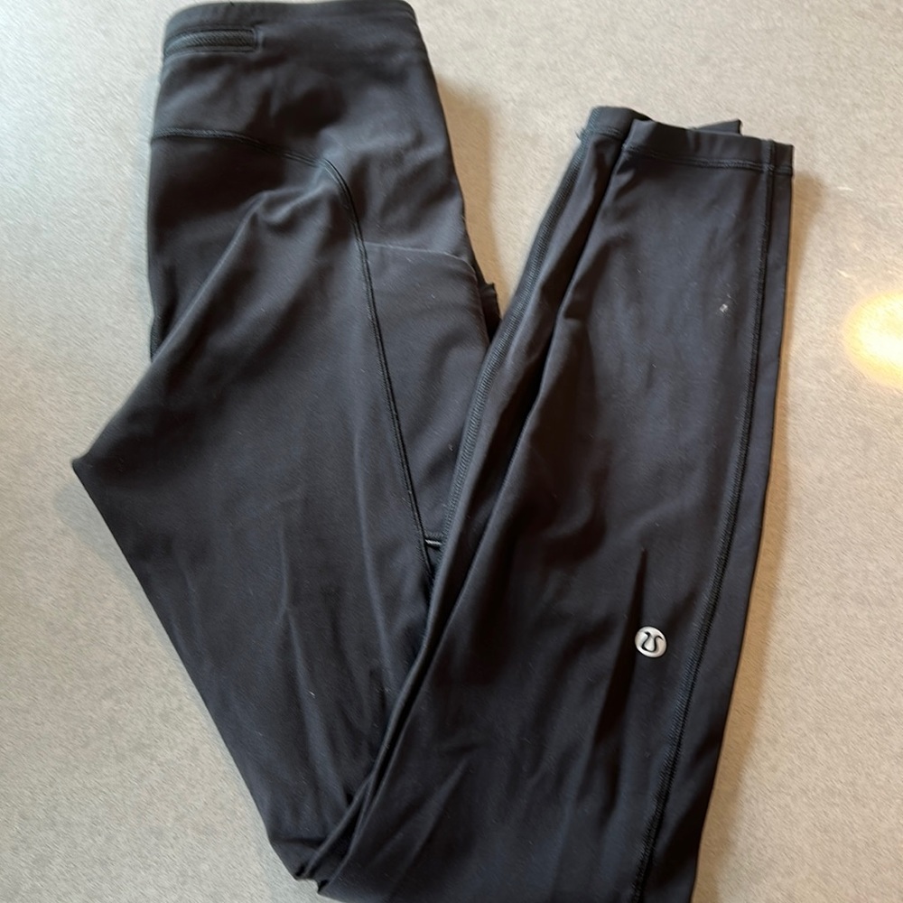 Lululemon Black Running Leggings in Size 4